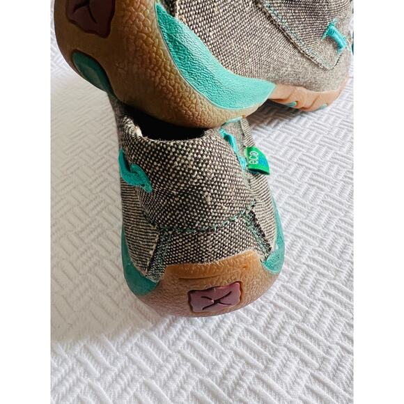 Twisted X ECO TWX Women’s Size 8M Driving Mocs Slip Resistant Washable Shoes - Picture 5 of 9